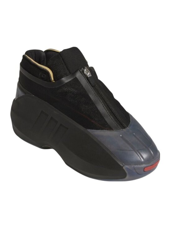 adidas Crazy IIInfinity Unisex 8m/9w Basketball Shoes Black Charcoal JI0349 NEW main image 4